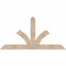 Ekena Millwork Richland Smooth Timber Gable Bracket, Douglas Fir, 48"W x 24"H x 1 1/2"D x 3 1/2"F, 12/12 Pitch GBW048X24X0204RIC00SDF - alternate 1